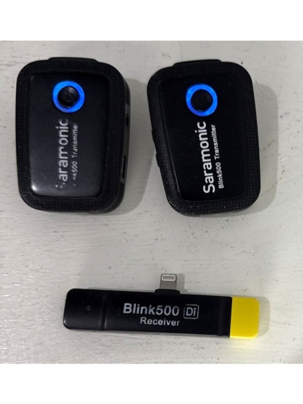 Saramonic Blink 500 Di Receiver And 2 Wireless Microphones